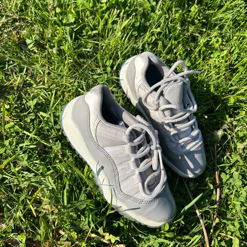 Kids Jordan Cool Grey Low Sneakers
